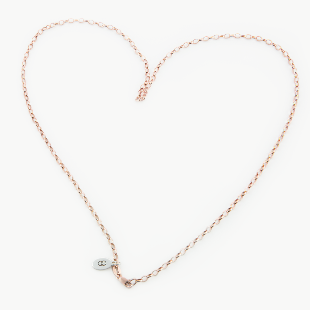 Standard rose gold LoveLoops belcher chain