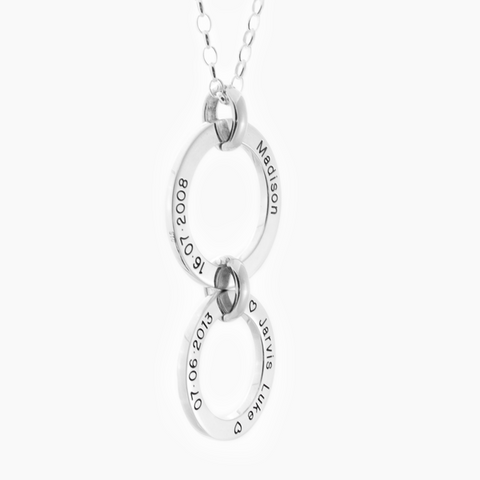 Unique and personalised gold gift jewellery for her