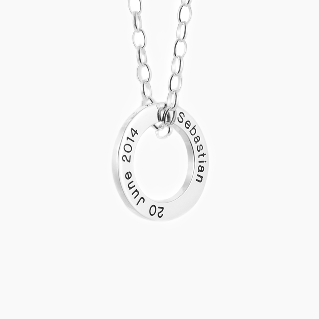 Darling sterling silver memorial jewellery for Mum
