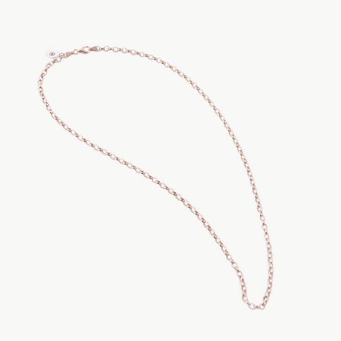 Heavy rose gold LoveLoops chain