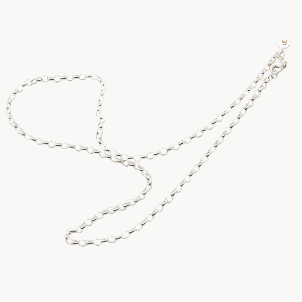 Heavy sterling silver LoveLoops quality chain