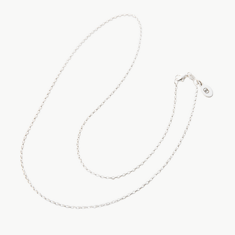 Petite sterling silver LoveLoops chain