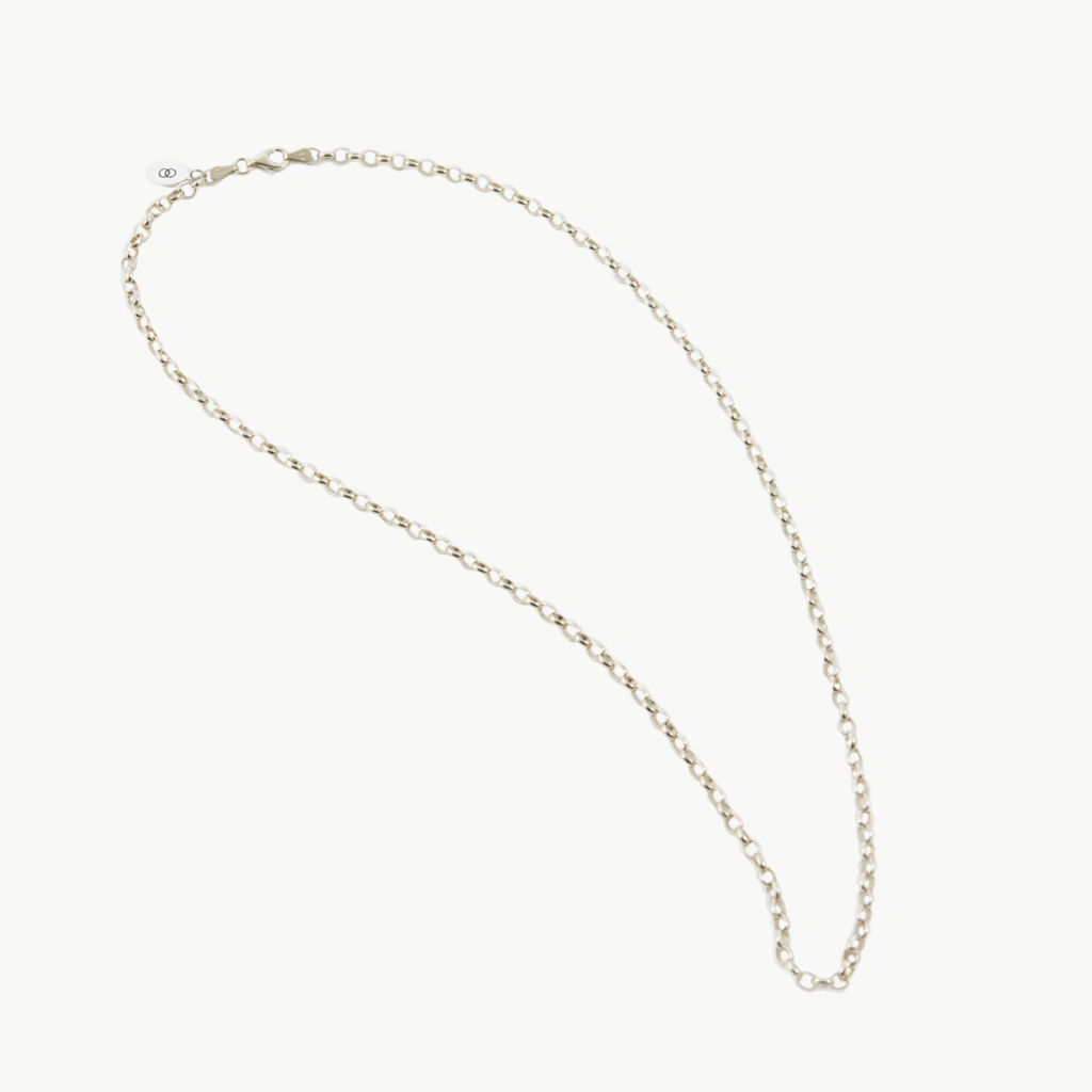 Heavy white gold quality LoveLoops chain